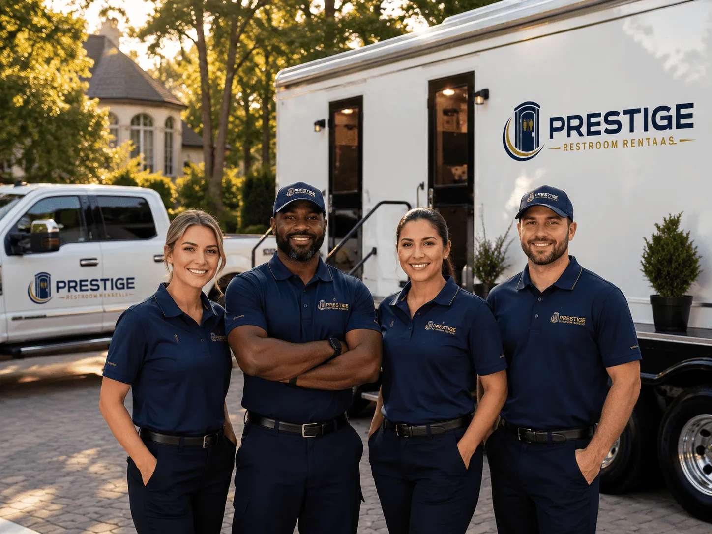 Trusted Luxury Portable Restrooms company in Elkhart, TX